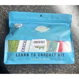 Learn To Crochet Kit For Beginners (Frog) All Materials Included